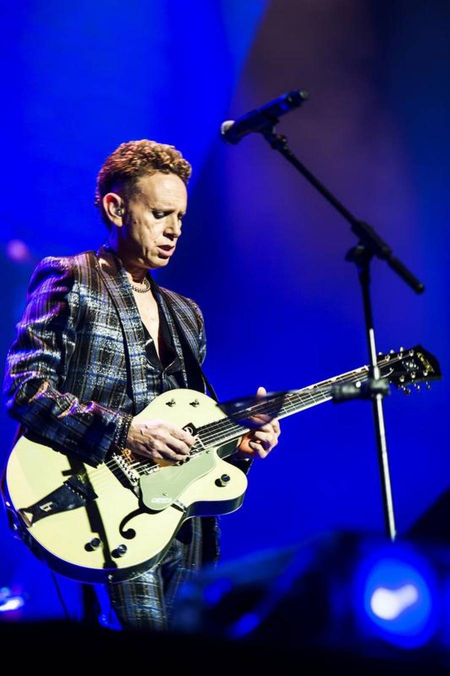 Martin Gore slap fornemt fra at synge en stribe gospelballader. (Foto: Jesper Mortensen)