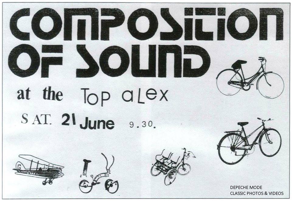 Poster designed by Vince Clarke's brother, Rodney